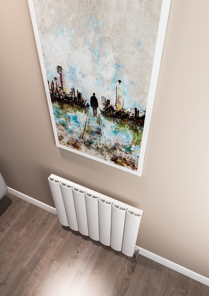Kavala Alüminyum Radyatör 660 x 600 Pütürlü Beyaz Ral 9016 modelleri