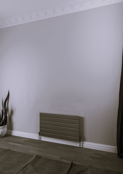 Teos Çelik Radyatör 600 x 445 Pütürlü Siyah Ral 9005