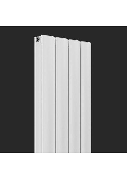 1500X315MM Lilac Dikey Beyaz Alüminyum Radyatör Dekoratif Tasarım indirimleri