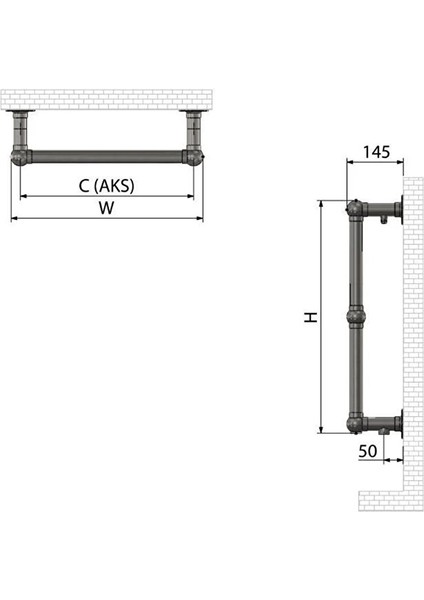 600X494MM Bianca Parlak Bakır Paslanmaz Çelik Havlupan