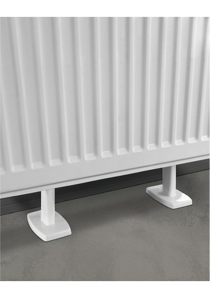 500 Lük Panel Radyatör Zemin Montaj Konsol Seti 2'li 500 mm