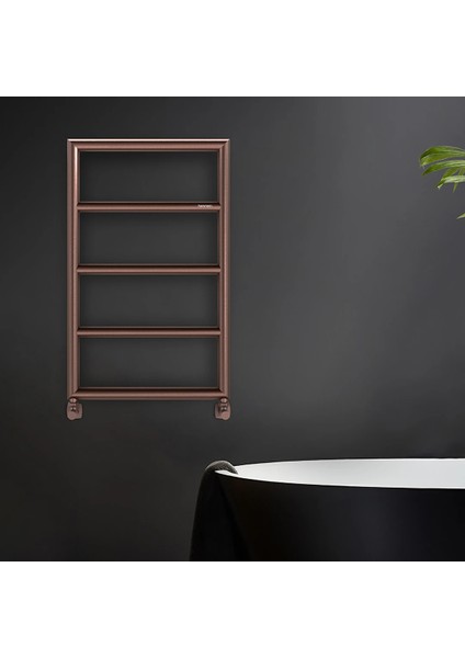 800X500 Trendy Fırça Mat Inox Bakır Paslanmaz Çelik Havlupan