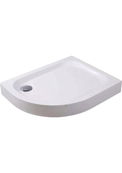 80X150 Panelli Oval Duş Teknesi Sağ