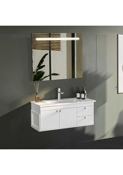 Efes Banyo Dolap Takımı Efes 46100 V33 100CM Beyaz