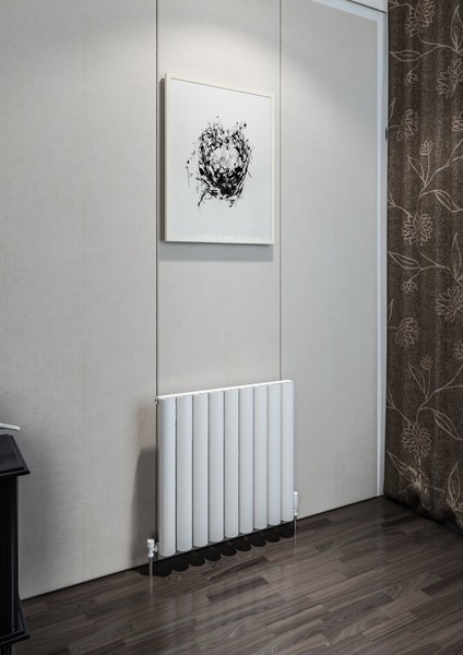 Birgi Alüminyum Radyatör 625 x 600 Pütürlü Beyaz Ral 9016
