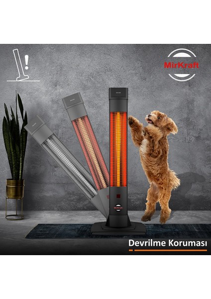 Solaris 2000 W Karbon Elektrikli Isıtıcı – Gösterge Paneli ve Uzaktan Kumanda Özellikli fırsatları