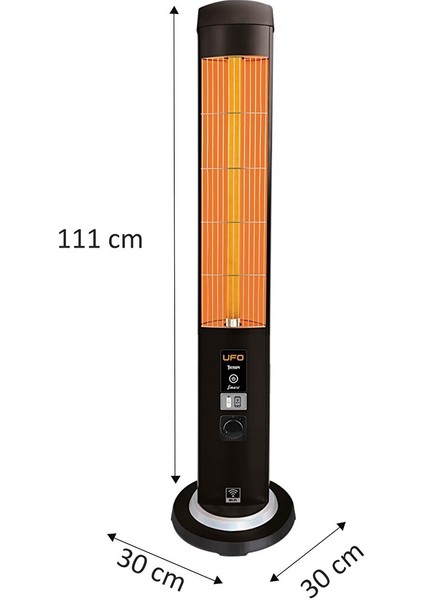 Therapy Smart 2300W Mobil Uyumlu, Uzaktan Kumandalı, Tasarruf Modlu ve Programlanabilir Kule Tipi Isıtıcı modelleri