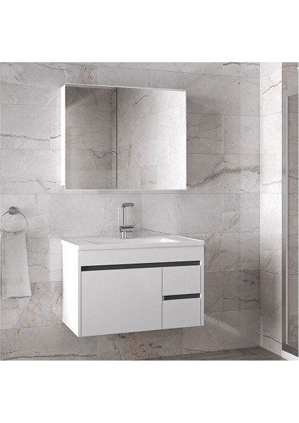 Viosen-Ea 80 cm Banyo Dolabı Takımı