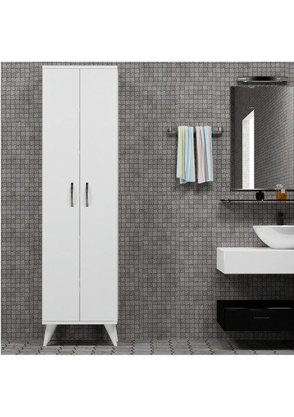 2 Kapılı 49CM Banyo Dolabi