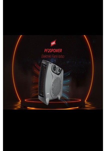 PF20 Black Elektrikli Fanlı Isıtıcı - Soğutucu fiyatları