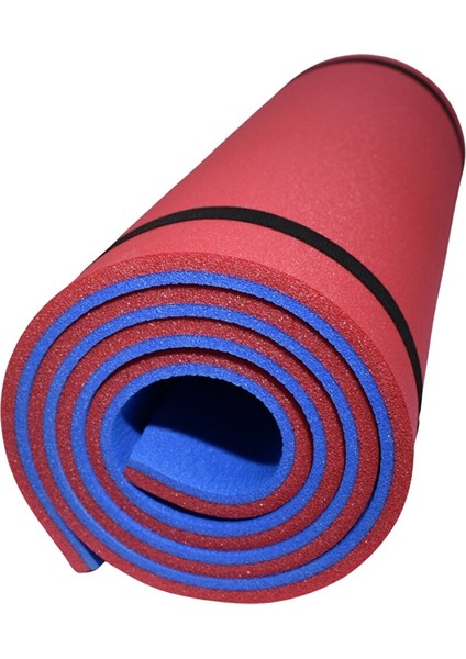 180X60CM 15MM Extra Rahat Mavi-Pembe Yoga Pilates Matı