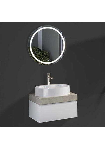Moderno Banyo Dolap Takımı Moderno 2865 V31 65CM Beyaz