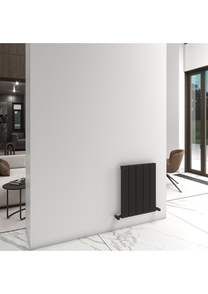 Angers Alüminyum Radyatör 60X49,5CM Kumlu Siyah