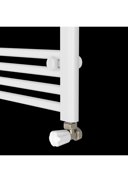 1600X500MM Alya Beyaz Çok Borulu Çelik Havlupan fırsatları
