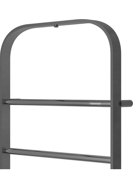 1200X450MM Spin Fırça Mat Inox Parlak Black Chrome Havlupan