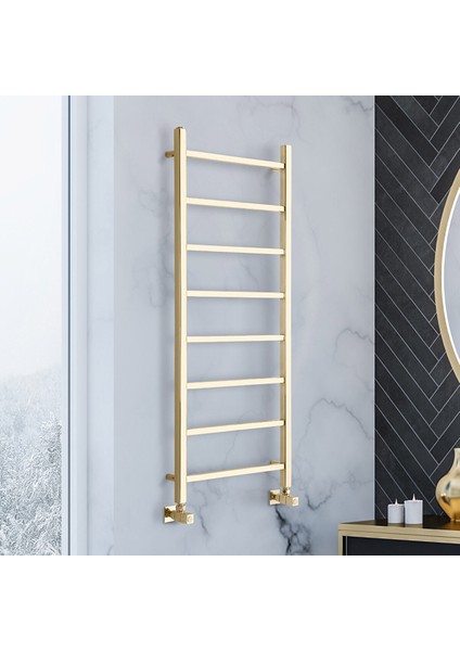 1200X500MM Diva Parlak Brass Altın Gold Paslanmaz Çelik Havlupan