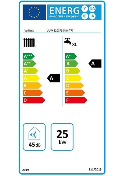 Ecotec 32CS/1-5 Plus 25/32 Kw 21.000 Tam Yoğuşmalı Kombi