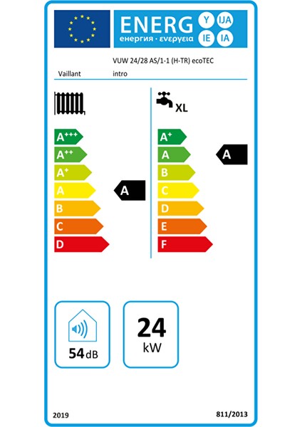 Ecotec Intro 24/28 Kw 20.000 Kcal Tam Yoğuşmalı Kombi