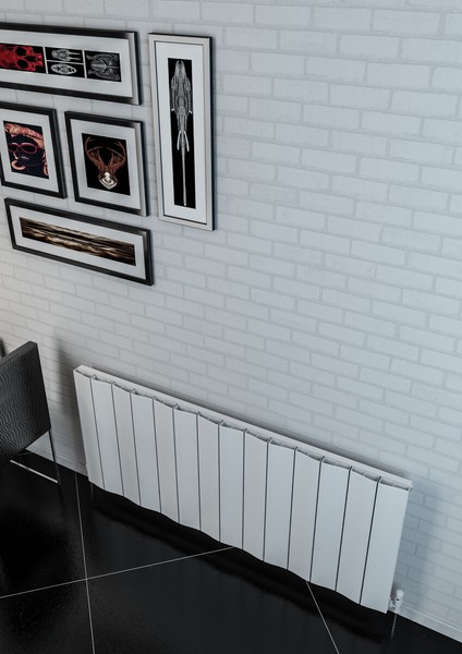 Cunda Alüminyum Radyatör 1325 x 600 Pütürlü Beyaz Ral 9016 fiyatları
