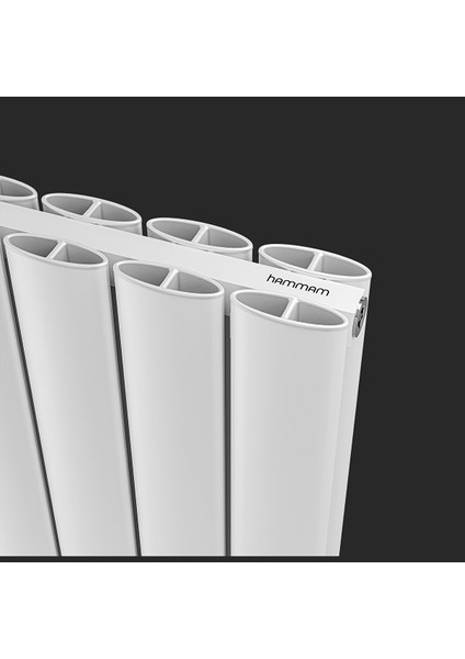 1800X395MM Lilac Dikey Beyaz Alüminyum Radyatör Dekoratif Tasarım modelleri