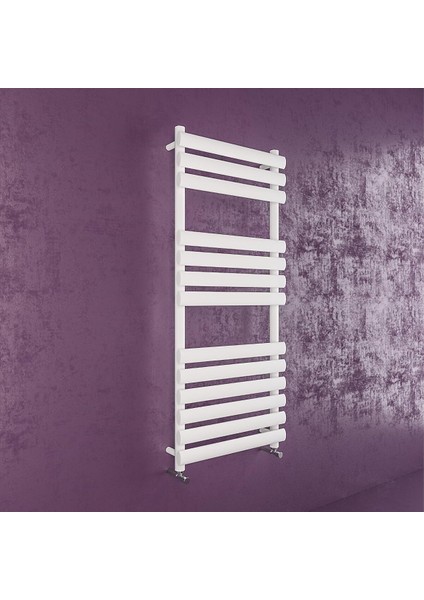 Nuevi̇ta 2025 Tasarım Yeni Nesil Dizayn Çelik Havlupan Radyatör En: 50 cm x Boy: 120 cm Beyaz modelleri