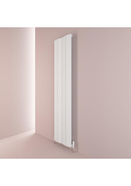 Cunda 2025 Tasarım Yeni Nesil Alüminyum Dizayn Panel Radyatör En:37,5 cm x BOY:180 cm Beyaz modelleri