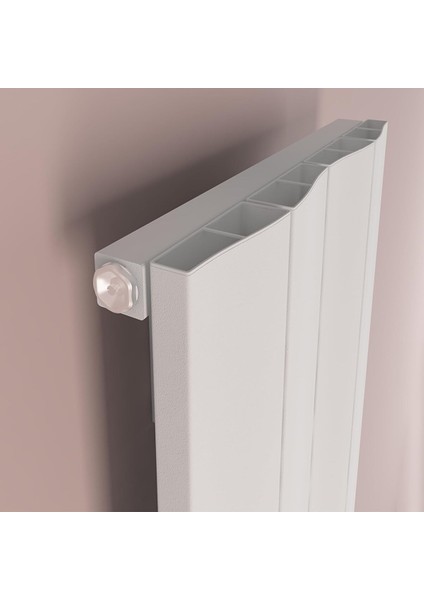 Cunda 2025 Tasarım Yeni Nesil Alüminyum Dizayn Panel Radyatör En:37,5 cm x BOY:180 cm Beyaz fırsatları