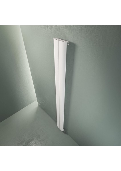 Debre 2025 Tasarım Yeni Nesil Dizayn Alüminyum Panel Radyatör En: 18.5 cm x Boy: 180 cm Beyaz fırsatları