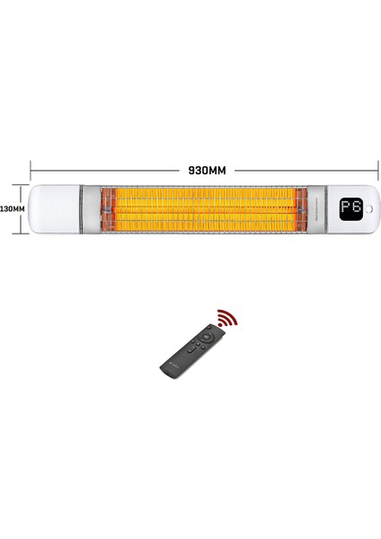 Smarty Wl Infrared 2500 W Elektrikli Isıtıcı Beyaz Duvar Cafe Tipi fiyatları