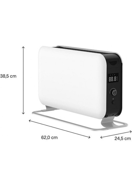 Portatif Akıllı Isıtıcı 1500W-WIFI Bağlantılı fırsatları