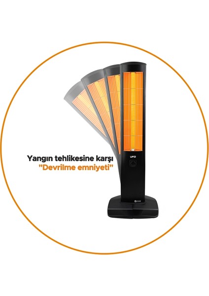 Micatronic 2400 Watt Termostatlı Kule Tipi Isıtıcı modelleri