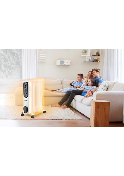 SFH-6938 11 Dilim Yağlı Radyatör 2500 W modelleri