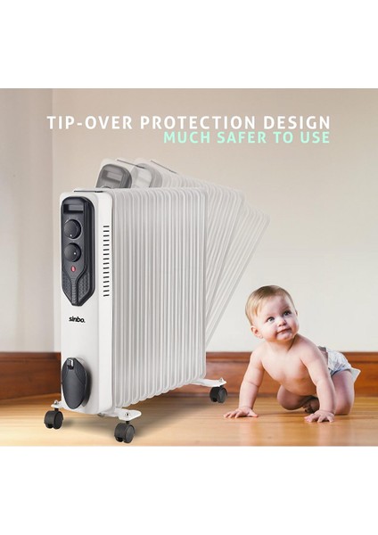 SFH-6938 11 Dilim Yağlı Radyatör 2500 W fırsatları