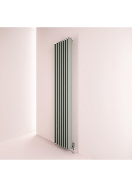 Punta 2025 Tasarım Yeni Nesil Alüminyum Dizayn Panel Radyatör En:37,5 cm x BOY:180 cm Antrasi̇t modelleri