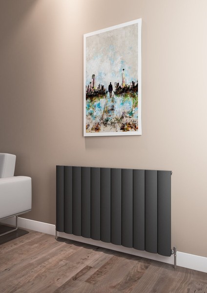 Kavala Alüminyum Radyatör 1040 x 600 Pütürlü Antrasit 7946
