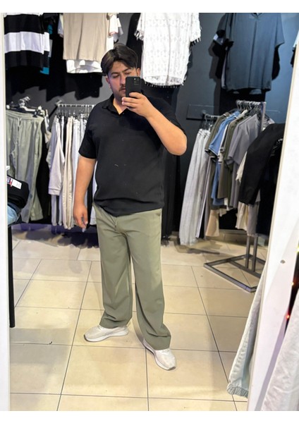 Ince Kumaş Baggy Pantolon