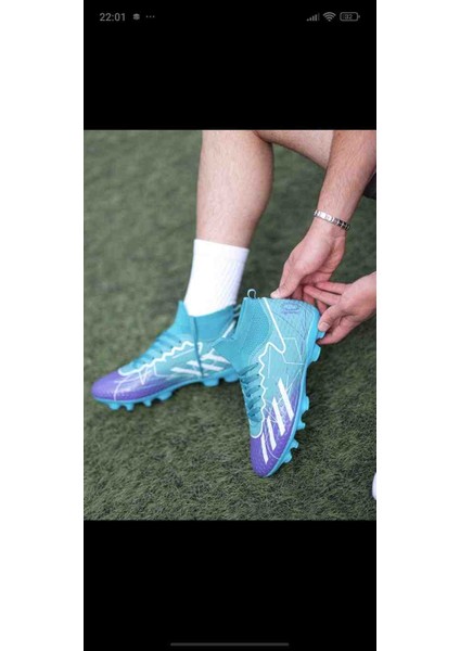 Çoraplı Krampon Çim ve Halı Saha Futbol Ayakkabısı Yetişkin Ayakkabı indirimleri