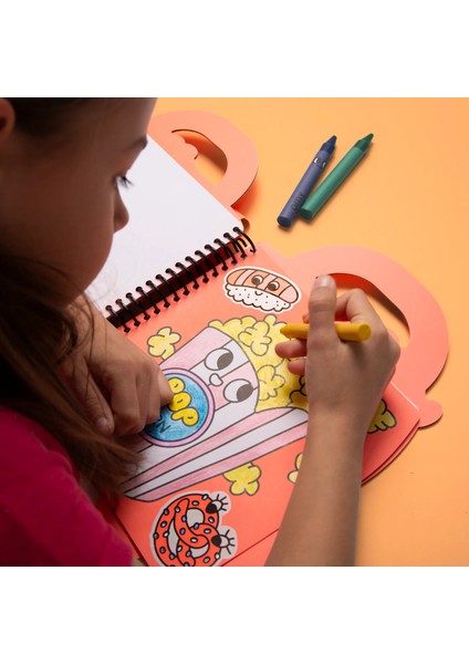 Super Coloring & Stickers Book - Yummy fiyatları