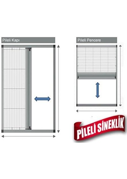 Pileli Sineklik Pencere Sineklik Pilse Sineklik