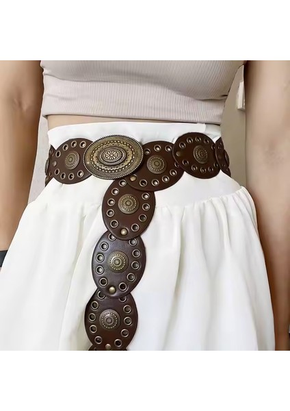 Bohem Kovboy Toka Kadın Bel Kemeri