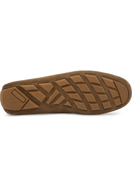 Hakiki Süet Kadın Loafer Ayakkabı 700908