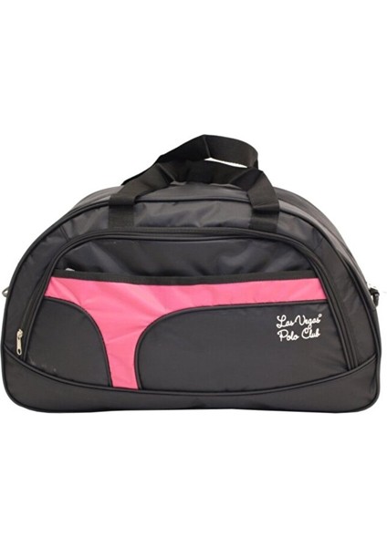 Unisex Siyah Pembe Şık Spor Seyahat El Çantası Büyük Boy fiyatları