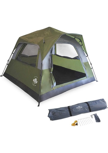 Where Tomorrow Fenstern Otomatik Çadır-Yeşi̇l