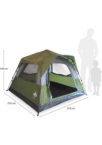 Where Tomorrow Fenstern Otomatik Çadır-Yeşi̇l modelleri