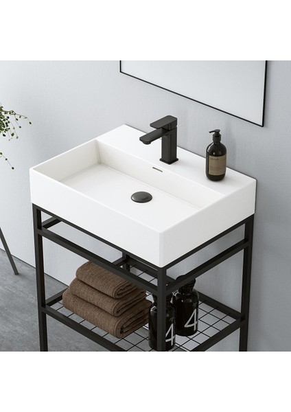 Capetown 60 cm Beyaz Banyo Dolabı Takımı fiyatları