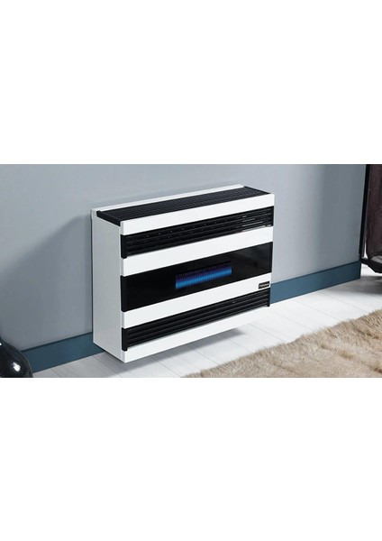 Fhs 9000 Mfc – 7,5 Kw Modern Fanlı Camlı Doğalgaz Sobası