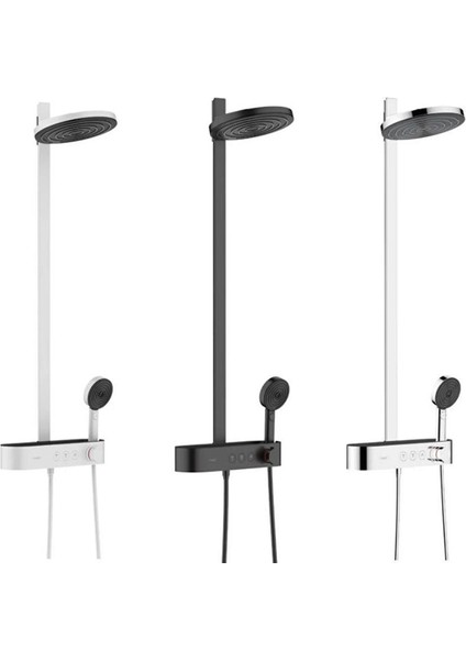 Pulsify S 260 2jet Duş Kolonu Satin Beyaz 24240700