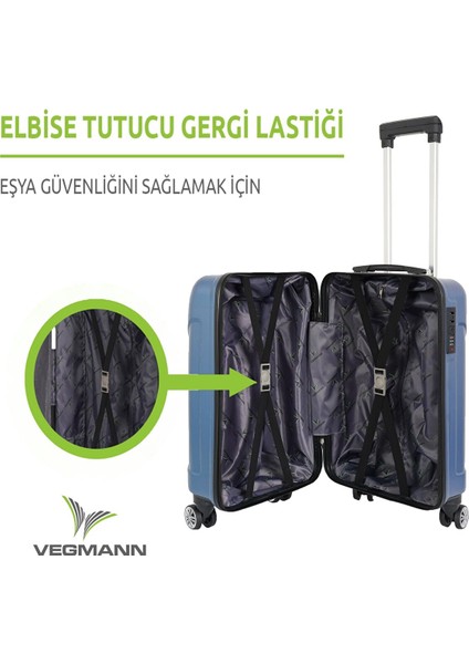 Vela Mavi Kabin Boy Valiz Küçük indirimleri