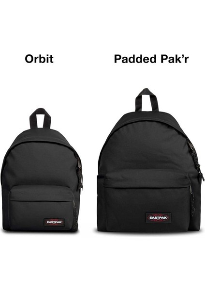 Minik Boy Sırt Çantası Orbit Siyah Black 008