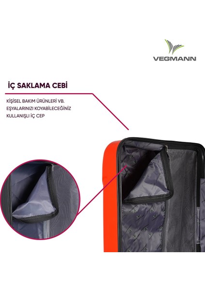 Vela Kırmızı Orta Boy Valiz indirimleri
